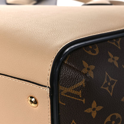 Louis Vuitton Calfskin Monogram Kimono Tote Dune 10 of 13