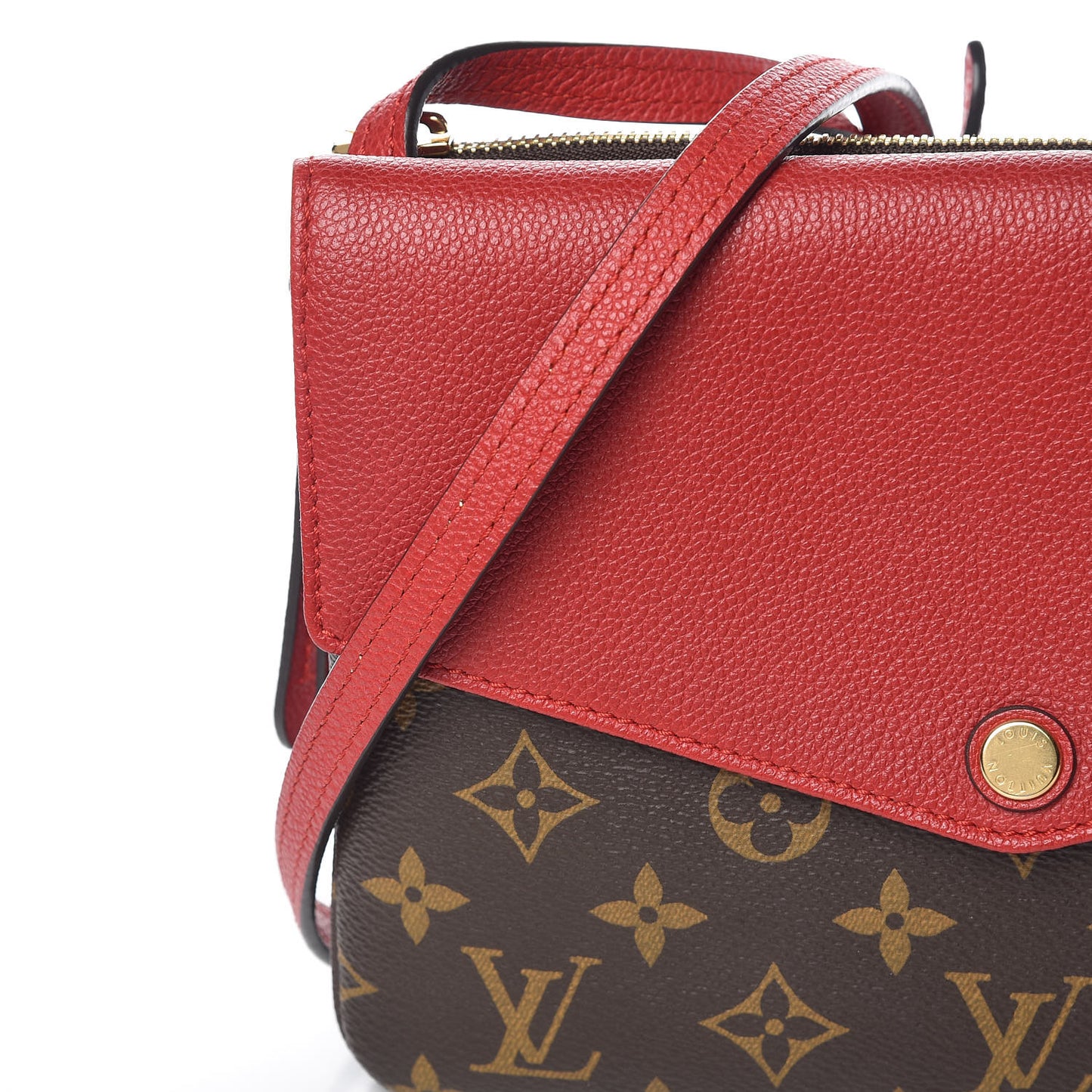 Monogram Twice Pochette Cherry