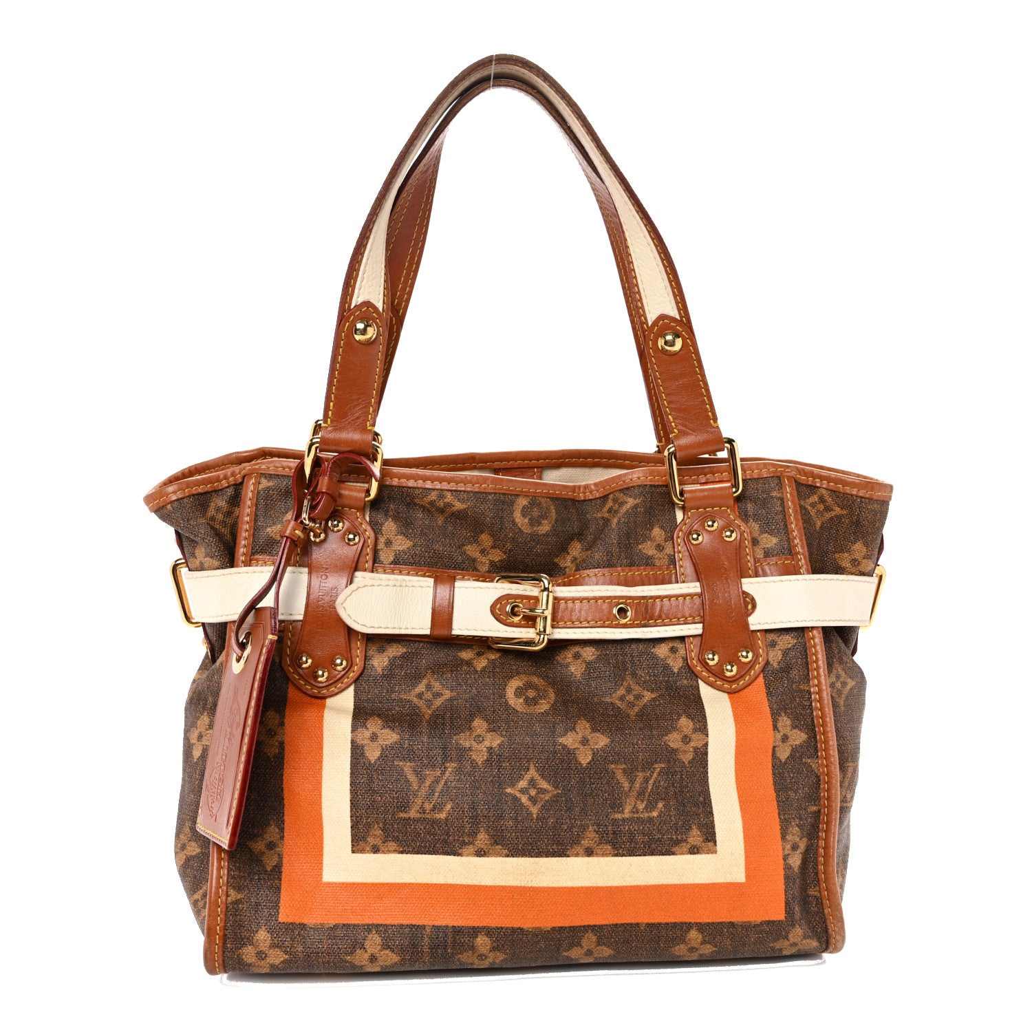 Louis Vuitton Monogram Rayures Tisse Sac PM 1 of 10