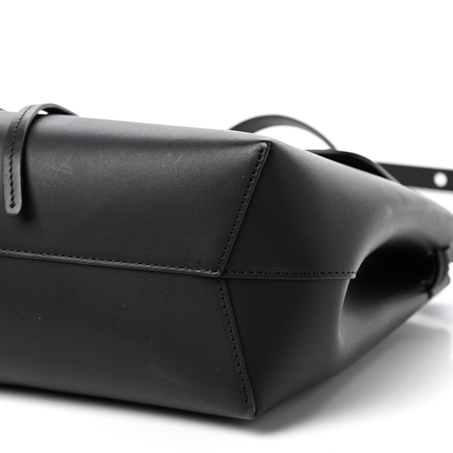 Calfskin Lady Bag Black Flamma