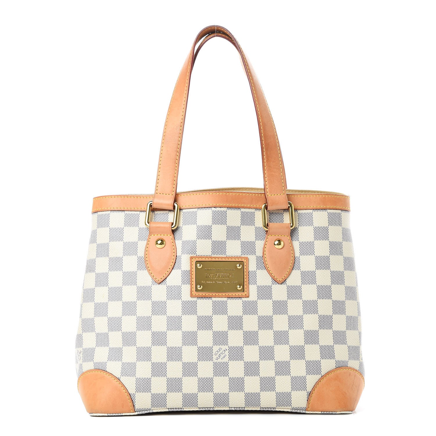 Louis Vuitton Damier Azur Hampstead PM 1 of 15
