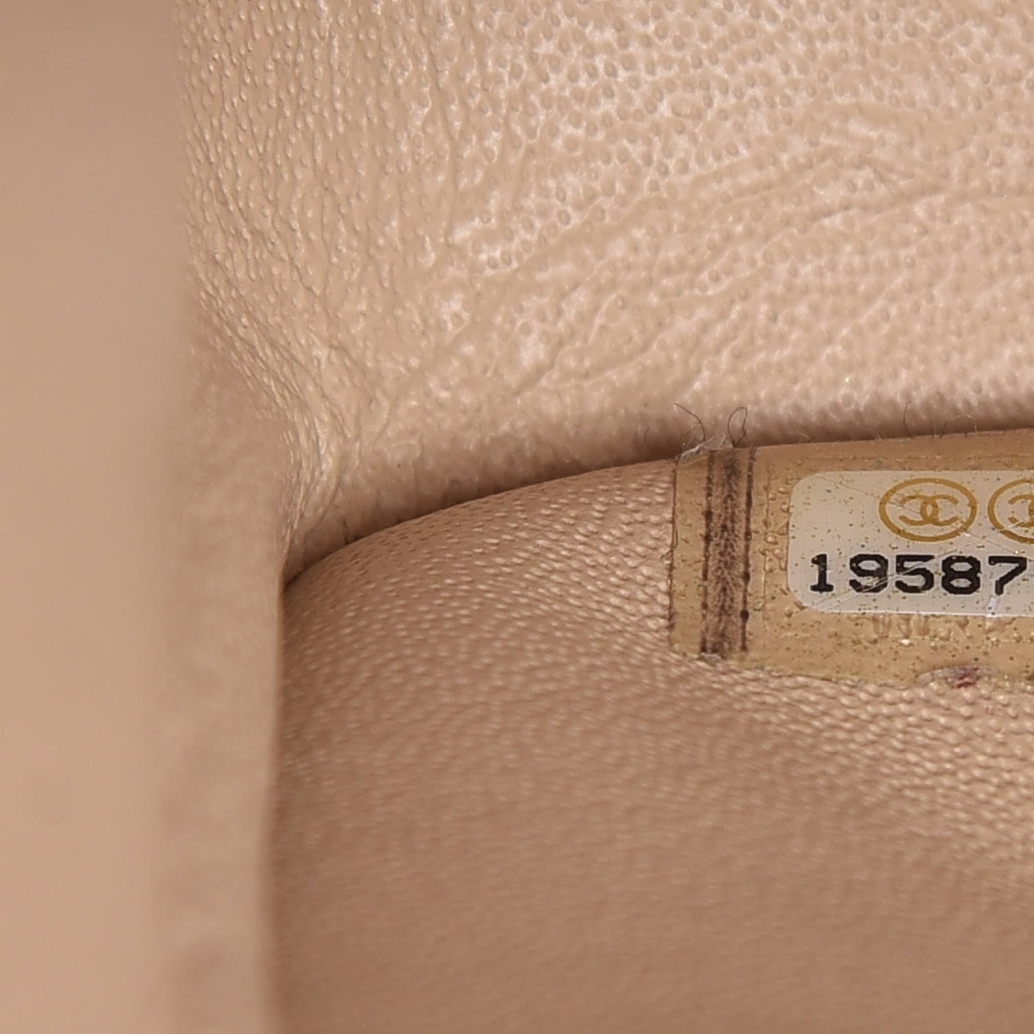 Chanel Caviar Quilted Jumbo Double Flap Beige Clair 7 of 15