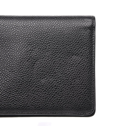 Chanel Caviar Timeless CC Yen Wallet Black 12 of 13