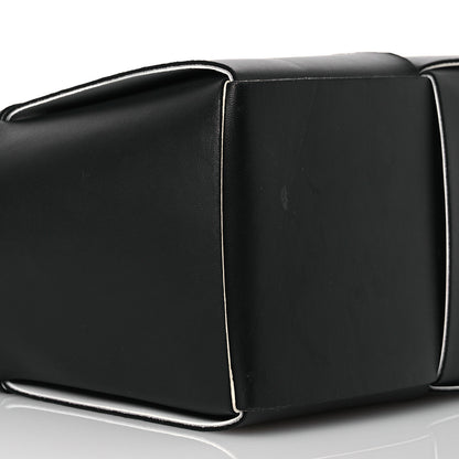 Bottega Veneta Nappa Maxi Intrecciato Arco Tote Black White 8 of 13