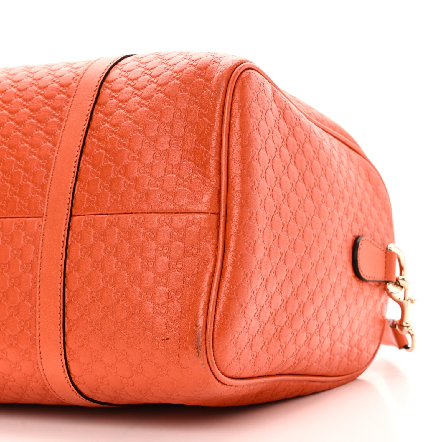 Gucci Microguccissima Medium Joy Boston Sun Orange 10 of 10