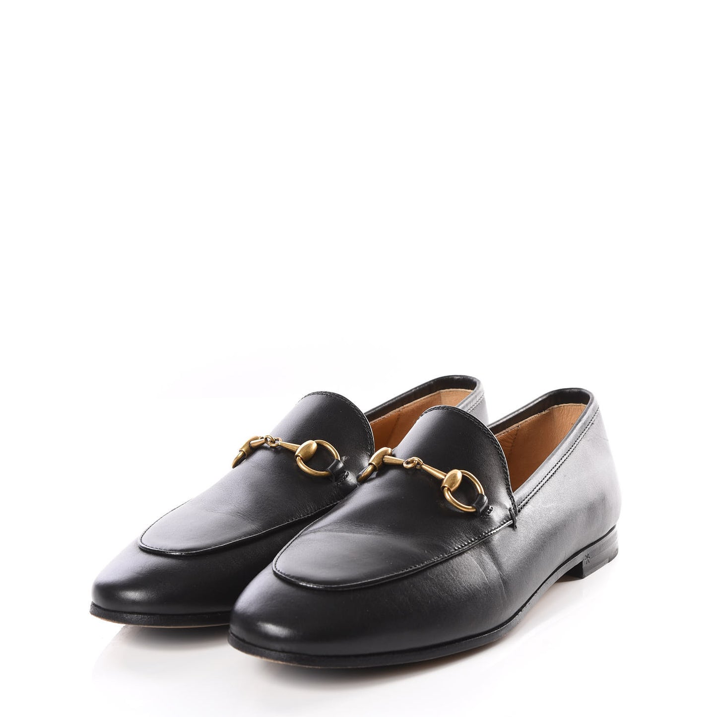 Calfskin Womens Jordaan Loafers 36.5 Black