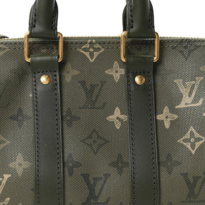 Louis Vuitton Monogram Surplus Keepall Bandouliere 25 Khaki 7 of 9