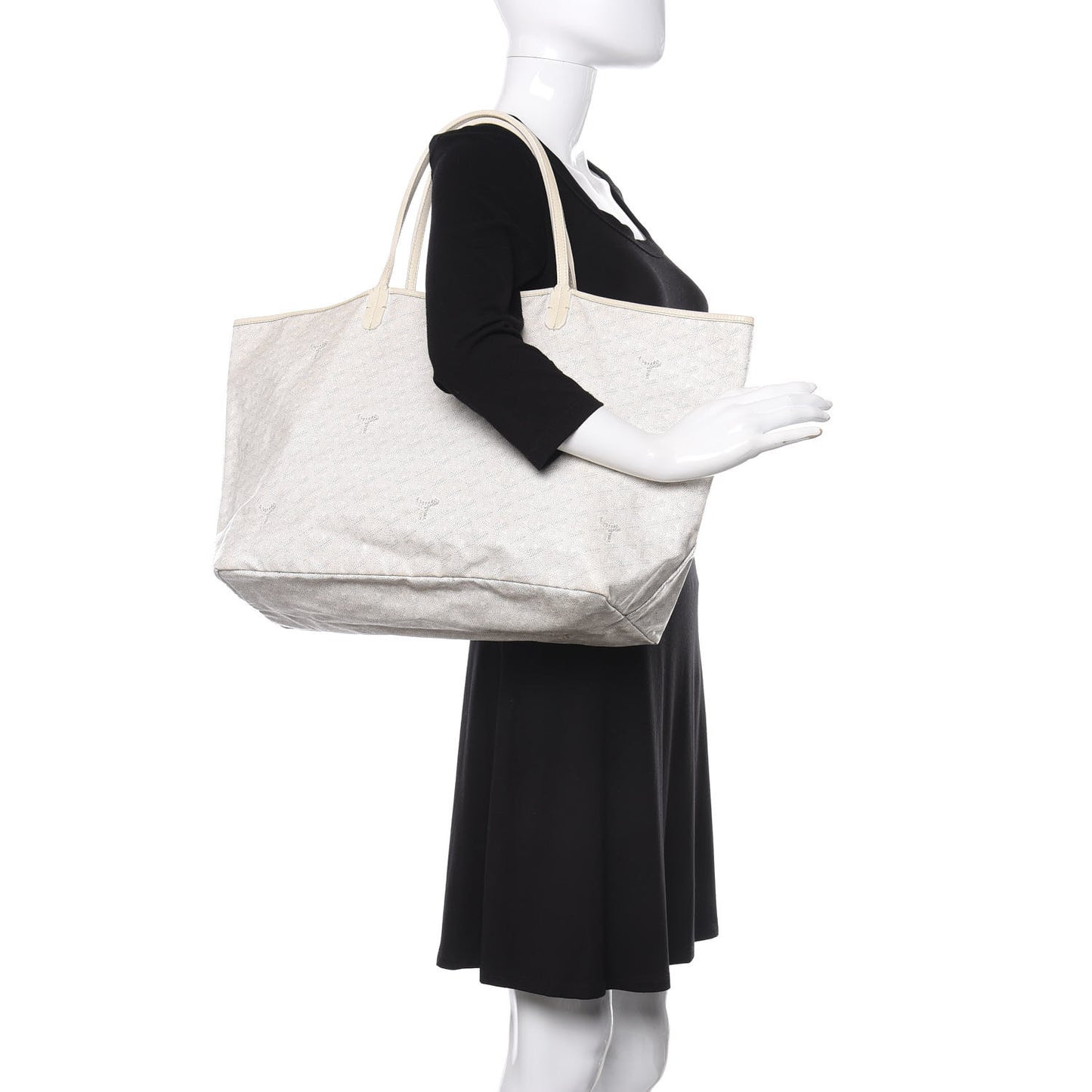 Goyardine Saint Louis GM White