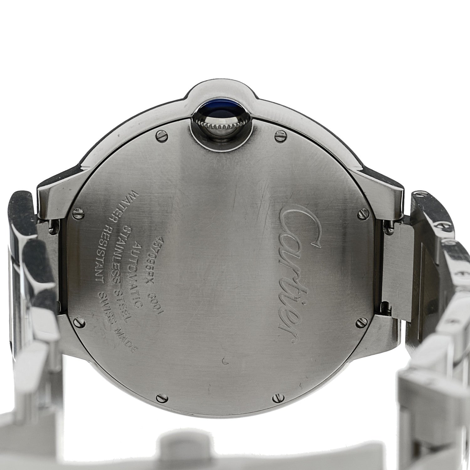 Cartier Stainless Steel 42mm Ballon Bleu De Cartier Automatic Watch 4 of 4