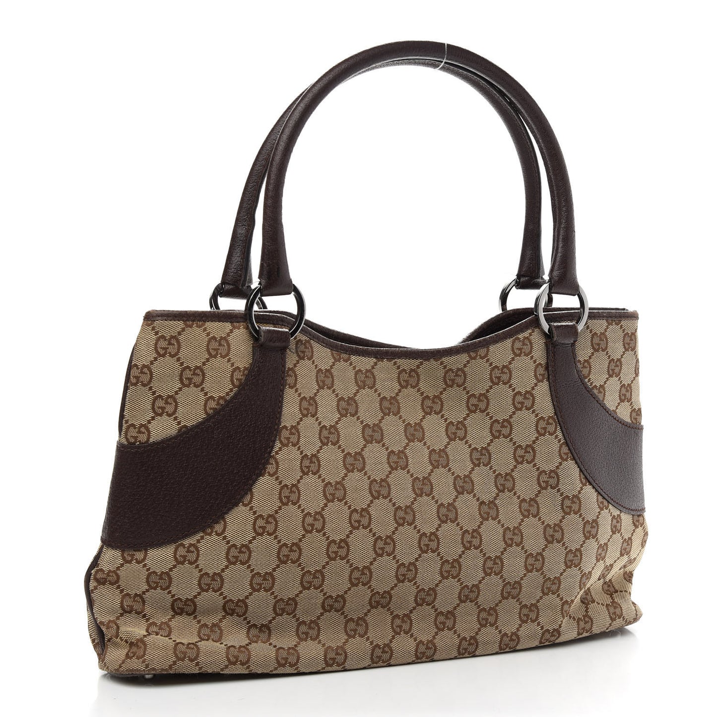 Monogram Shoulder Bag Dark Brown