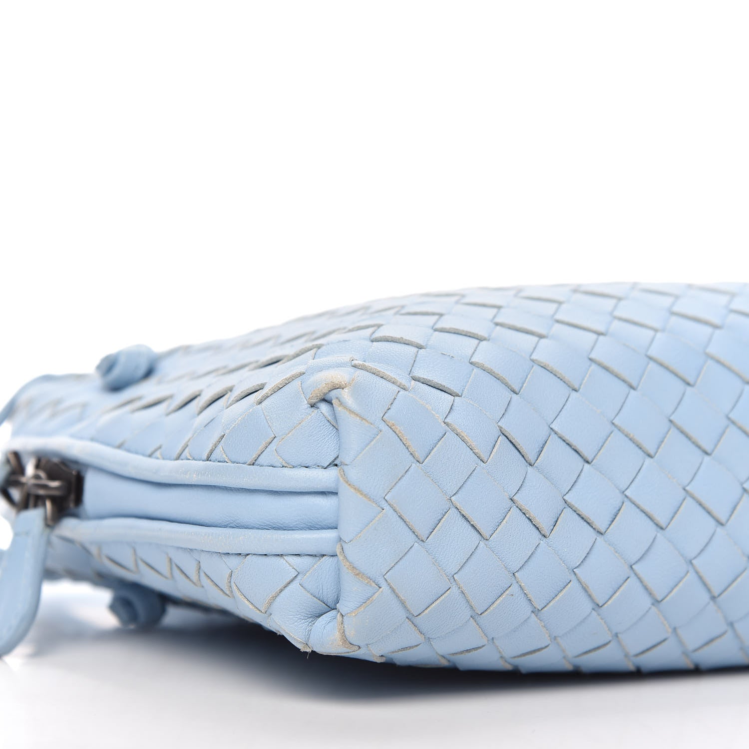 Bottega Veneta Nappa Intrecciato Nodini Crossbody Messenger Ice 6 of 10