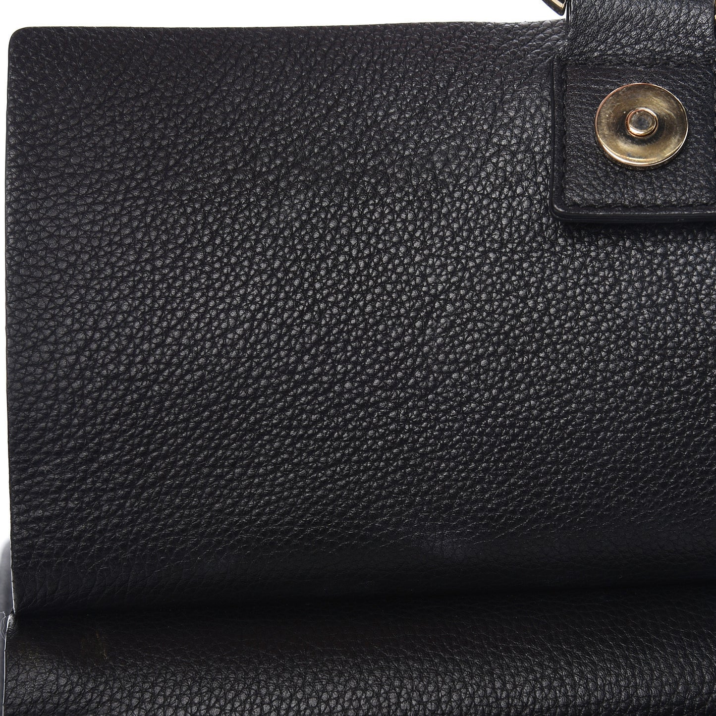 Calfskin Medium Faye Shoulder Bag Black