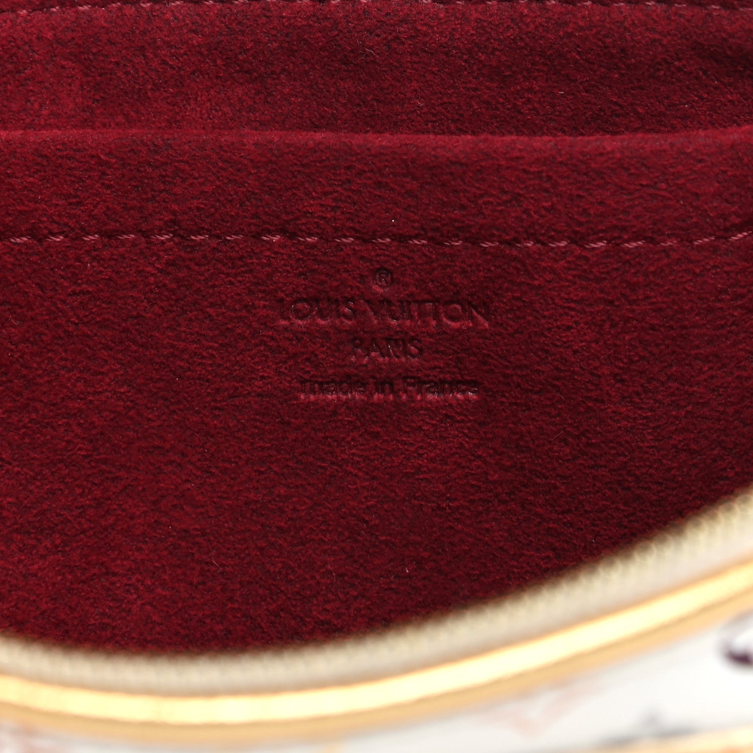 Louis Vuitton Monogram Multicolor Kate Clutch White 6 of 7