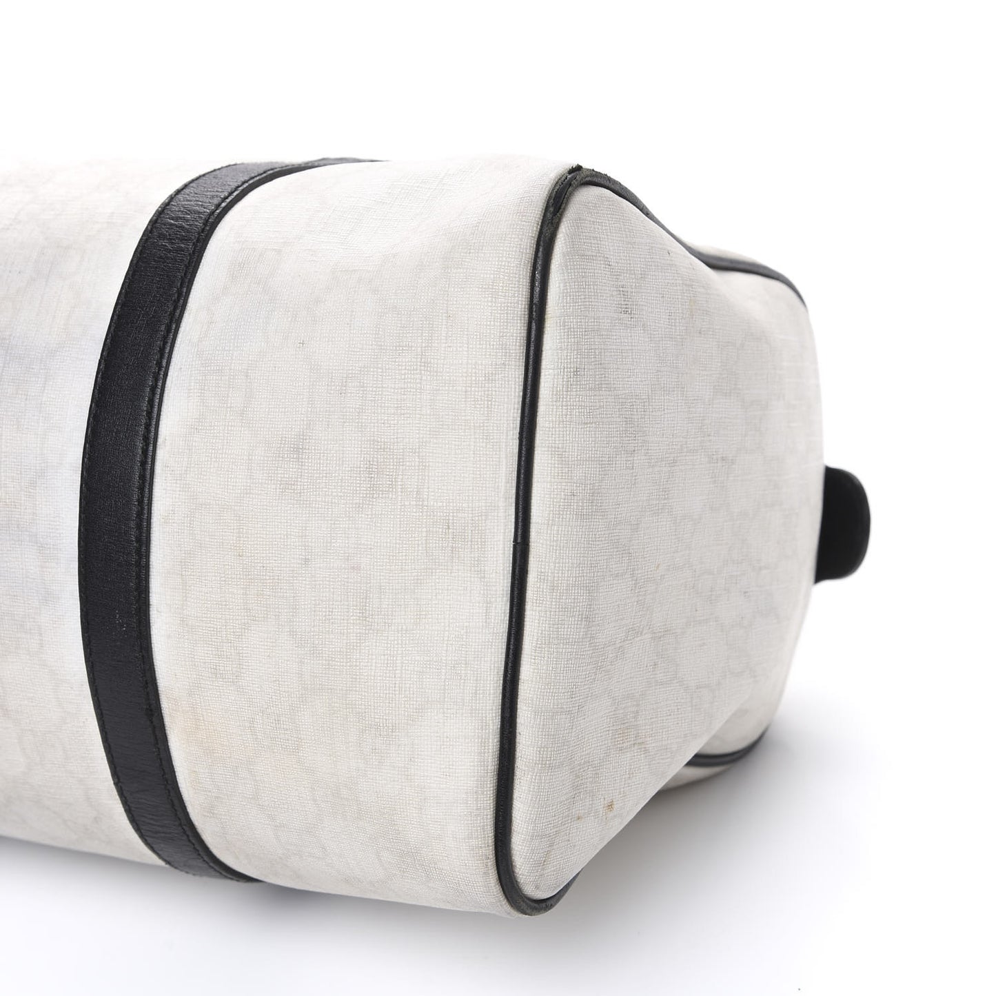 GG Plus Monogram Medium Joy Boston White Black