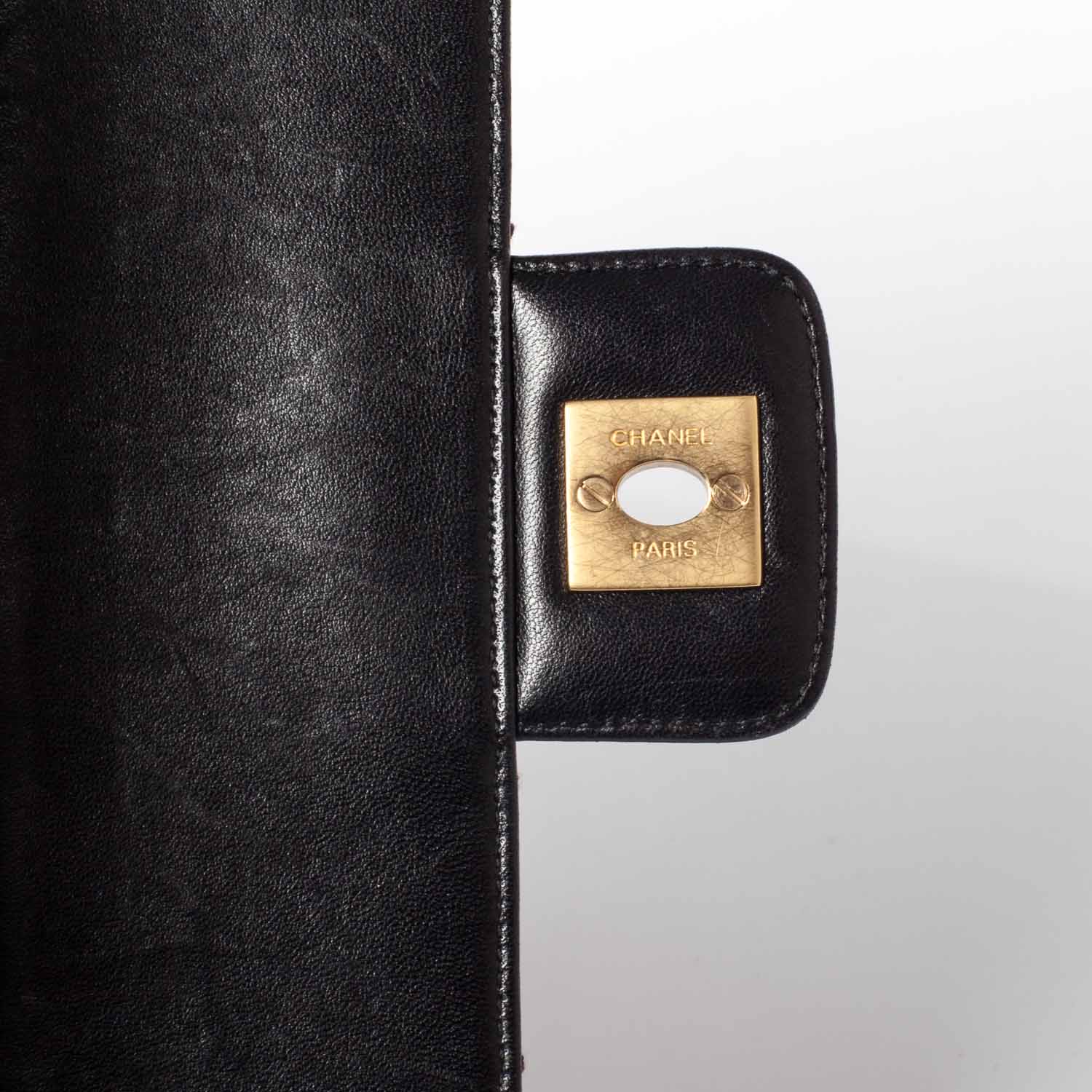 Chanel Lambskin Square Stitched Flap Brown 7 of 11