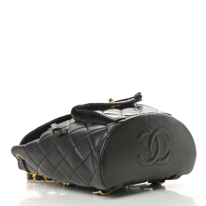 Chanel Lambskin Quilted Backpack Black 4 of 18