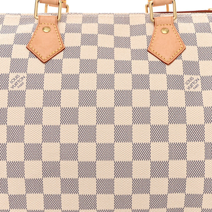 Louis Vuitton Damier Azur Speedy 30 8 of 13