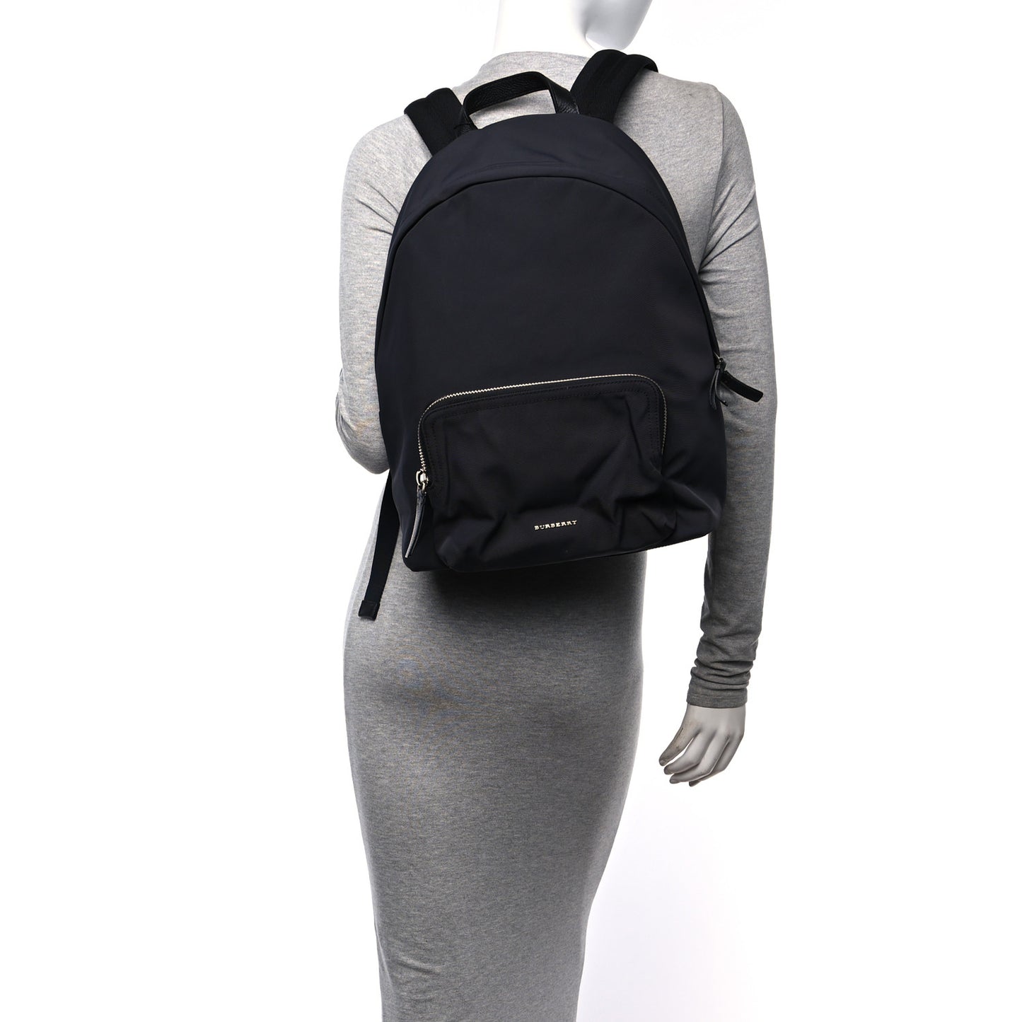 Nylon Abbeydale Simple Backpack Black