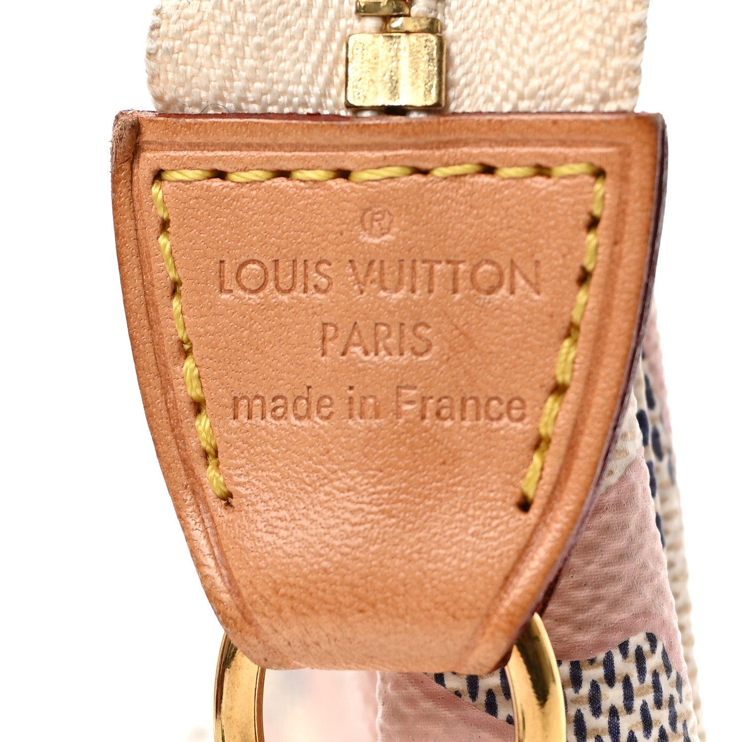 Louis Vuitton Damier Azur Tahitienne Mini Pochette Accessories 5 of 5