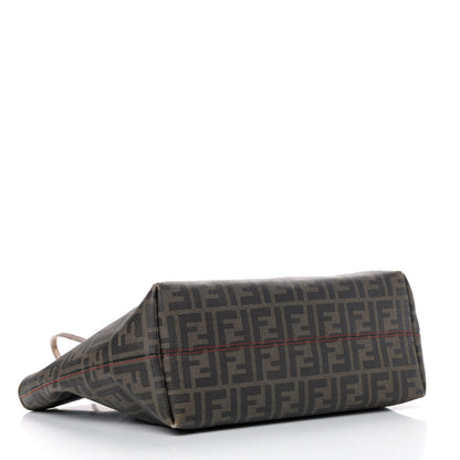 Fendi Zucca Spalmati Small Roll Tote Tobacco Fragola 3 of 7