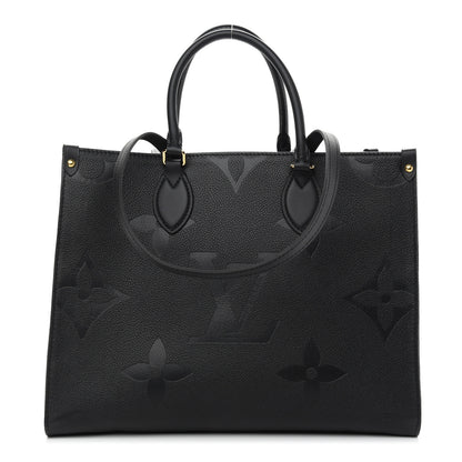 Louis Vuitton Empreinte Monogram Giant Onthego MM Black 1 of 8