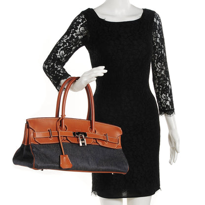 Hermes Barenia Denim JPG Birkin 42 Fauve 2 of 23