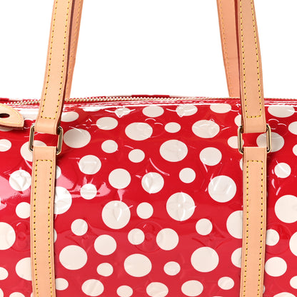 Louis Vuitton Vernis Kusama Infinity Dots Papillon 30 Red 8 of 10