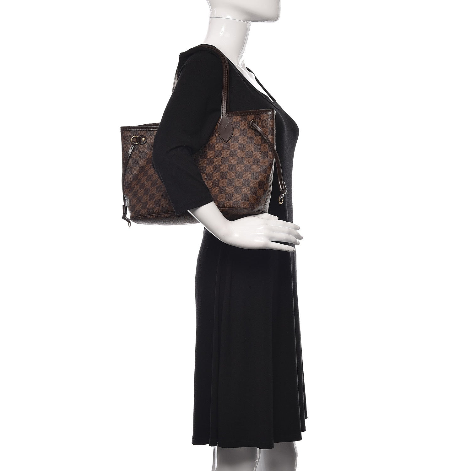 Louis Vuitton Damier Ebene Neverfull PM 2 of 10