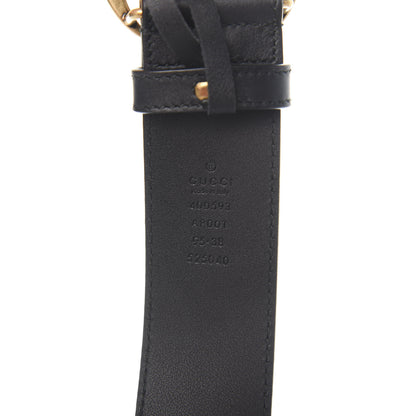 Gucci Calfskin Double G 40mm Belt 95 38 Black 3 of 5
