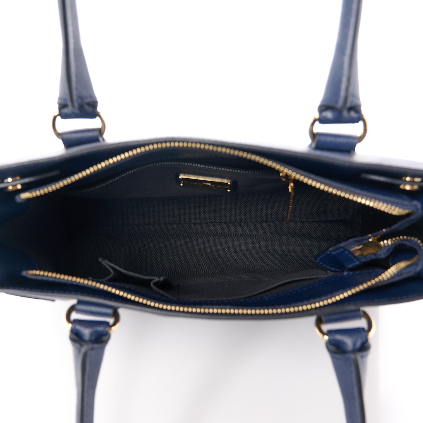 Calfskin Briana Tote Navy