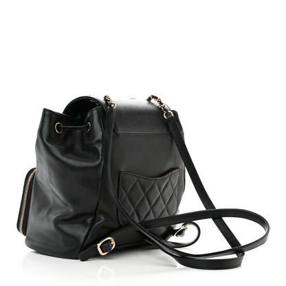Chanel Caviar Quilted Business Affinity Backpack Black 3 of 11