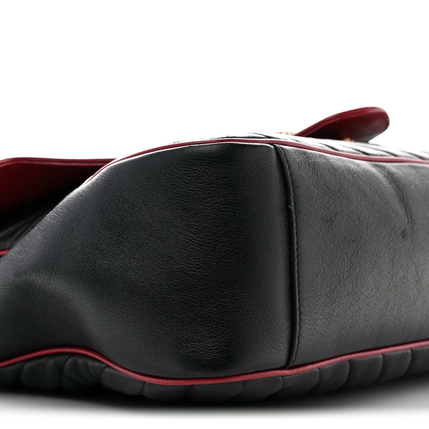 Gucci Vintage Effect Calfskin Matelasse Diagonal Large Torchon GG