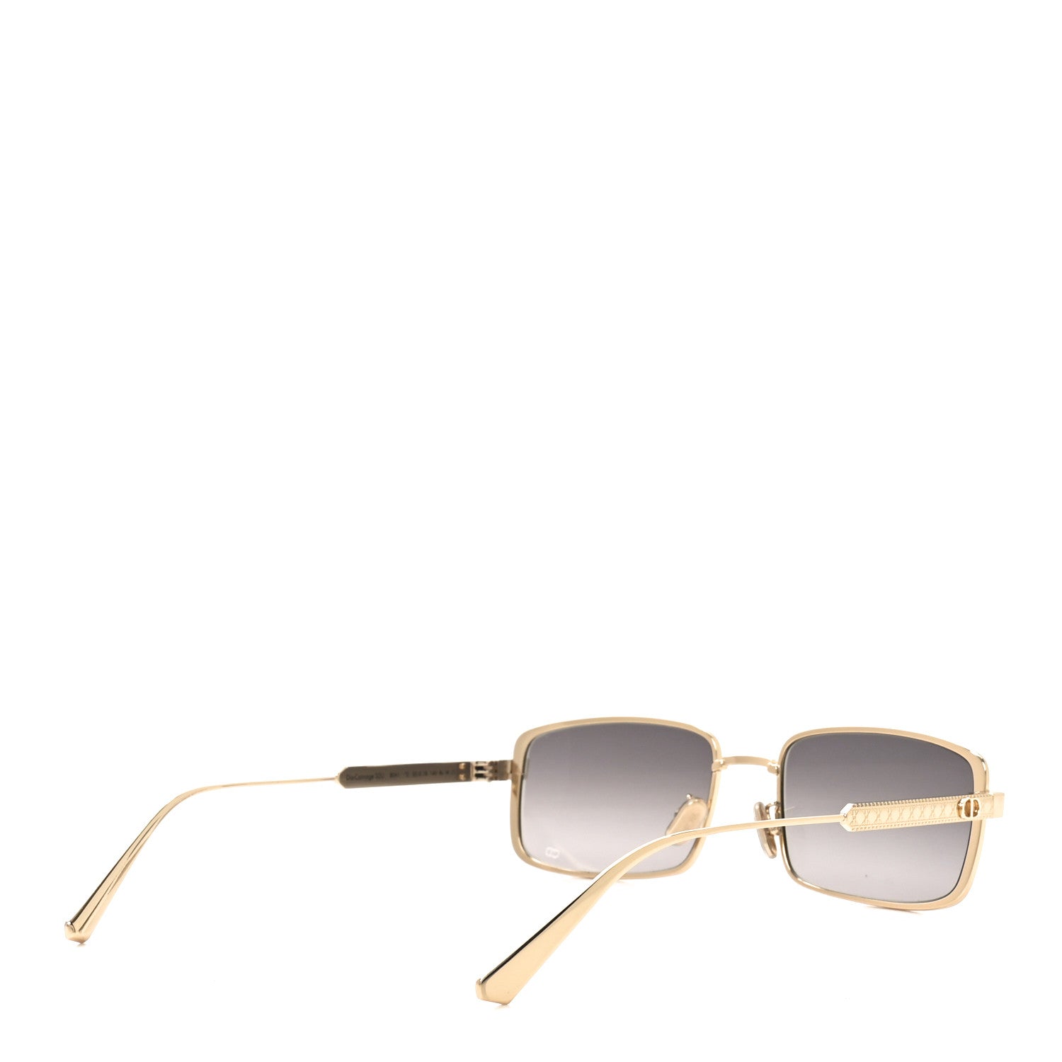 Christian Dior DiorCannage S2U Metal Sunglasses Gold 4 of 7