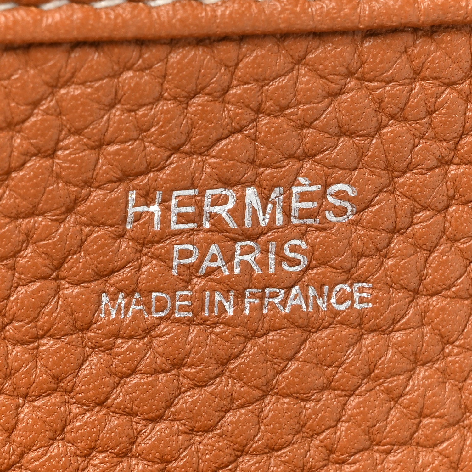 Hermes Taurillon Clemence Evelyne III PM Gold 6 of 13