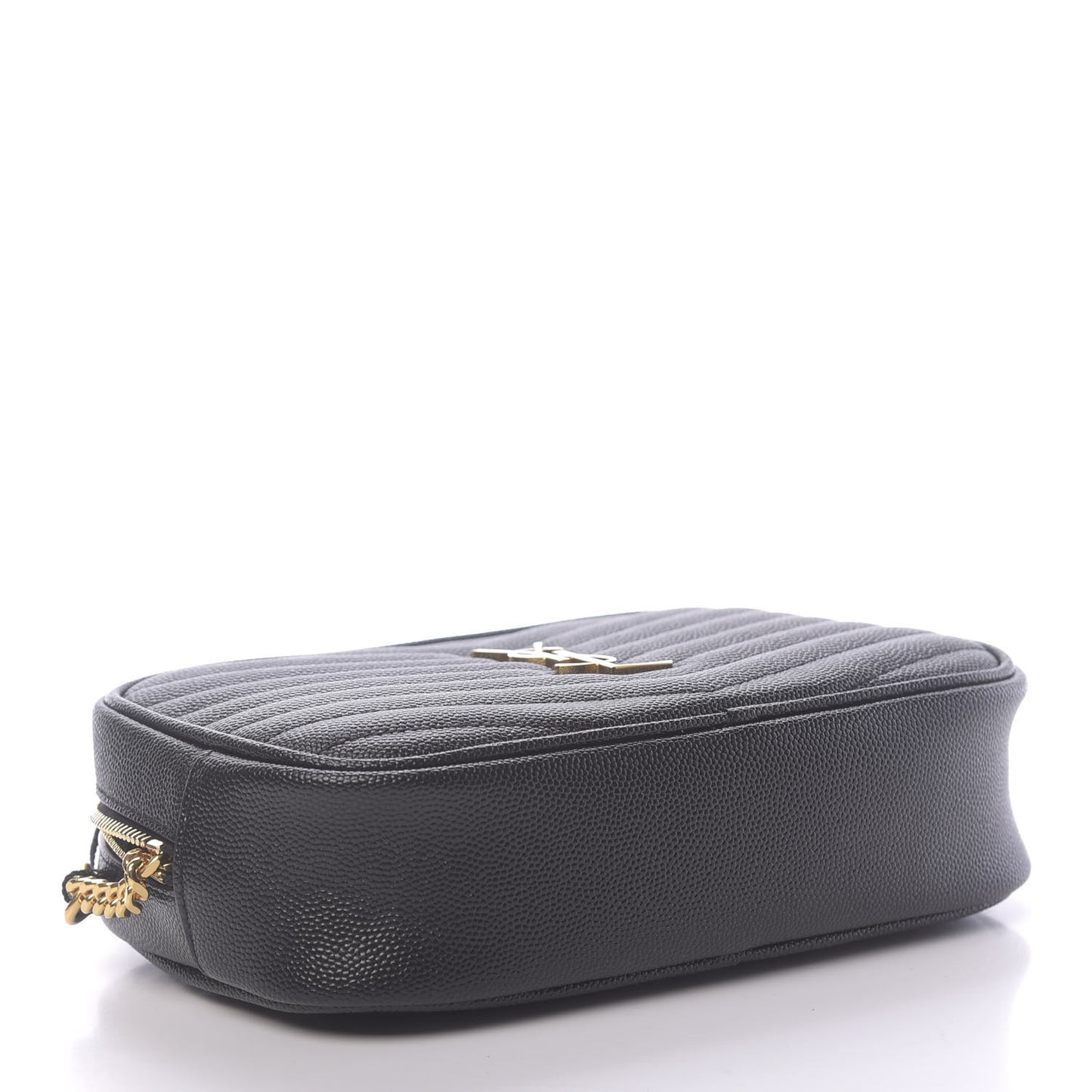 Grain De Poudre Matelasse Monogram Mini Lou Camera Bag Black