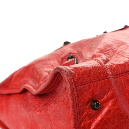 Balenciaga Agneau Classic Hardware Work Vermillion 8 of 12