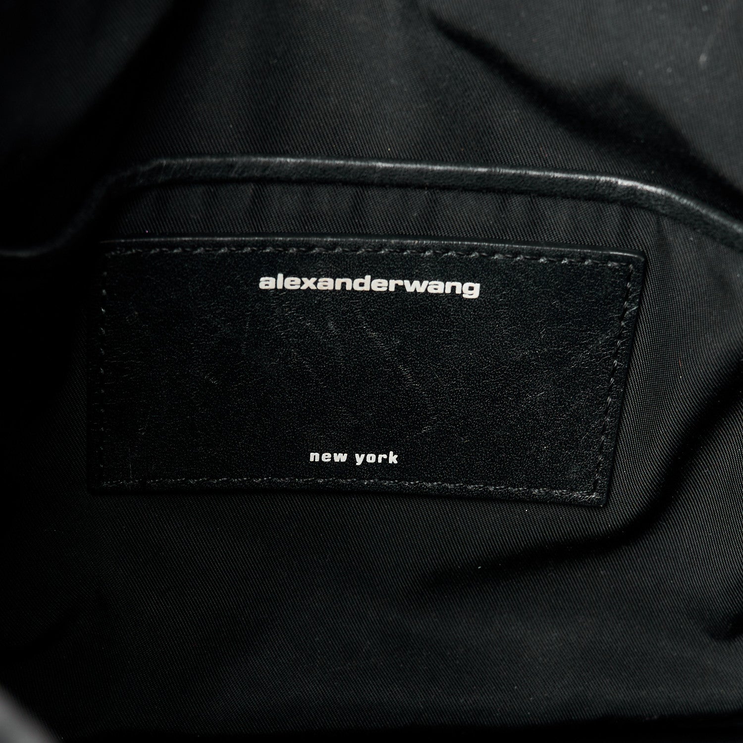 Alexander Wang Lambskin Nylon Small Ryan Bag Black 6 of 11