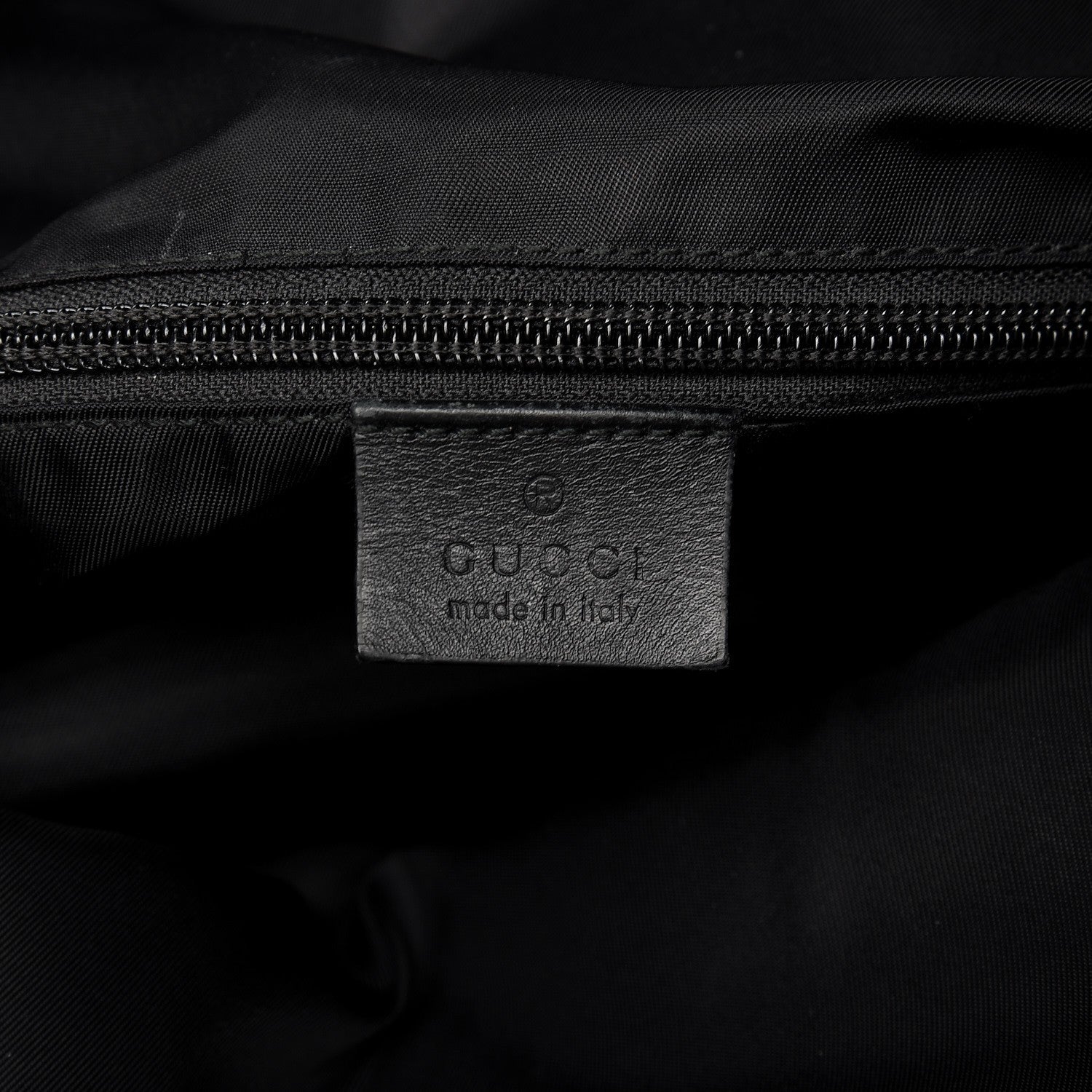Gucci Techno Canvas Web Single Buckle Backpack Black 6 of 11