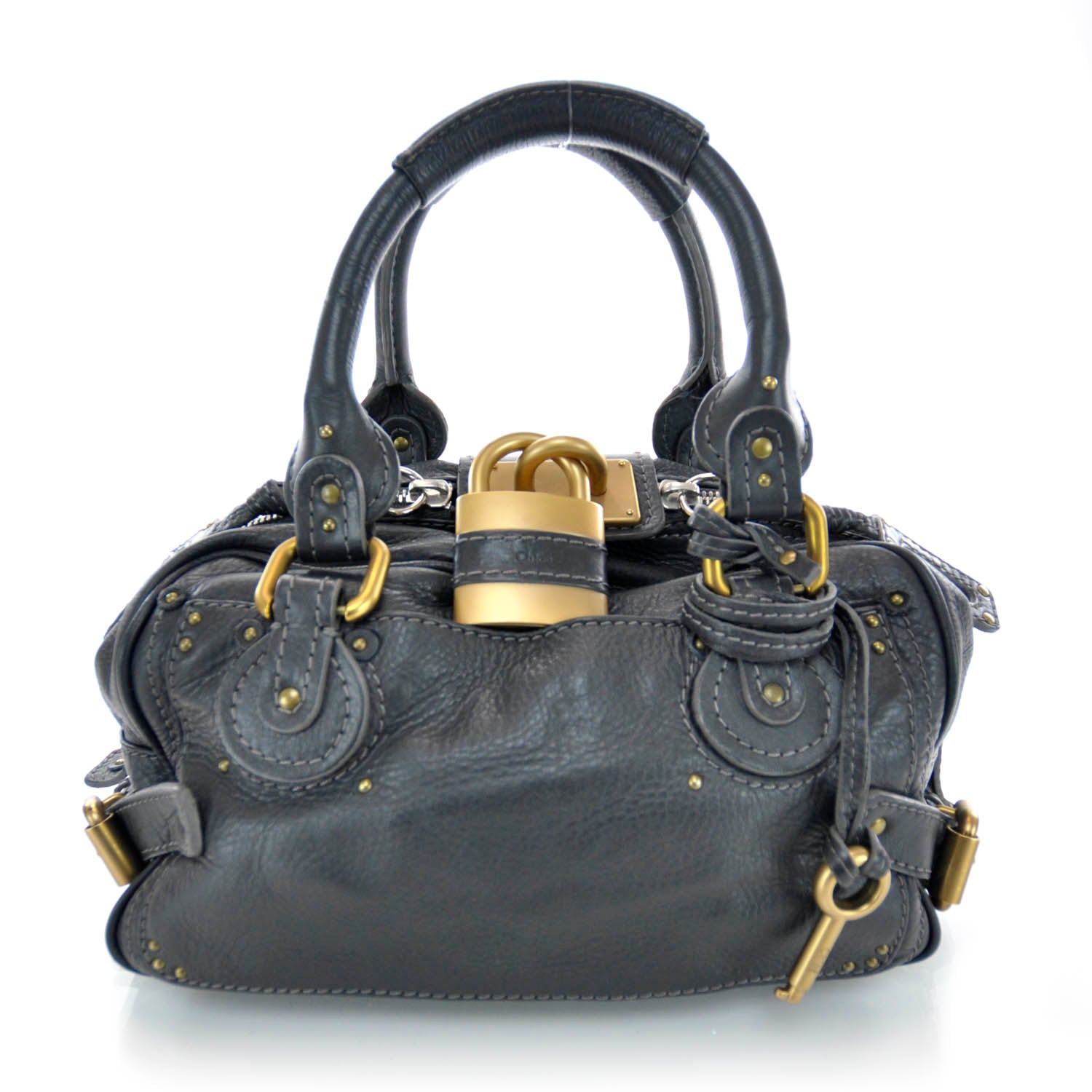 Chloe Leather Paddington Grey 1 of 8