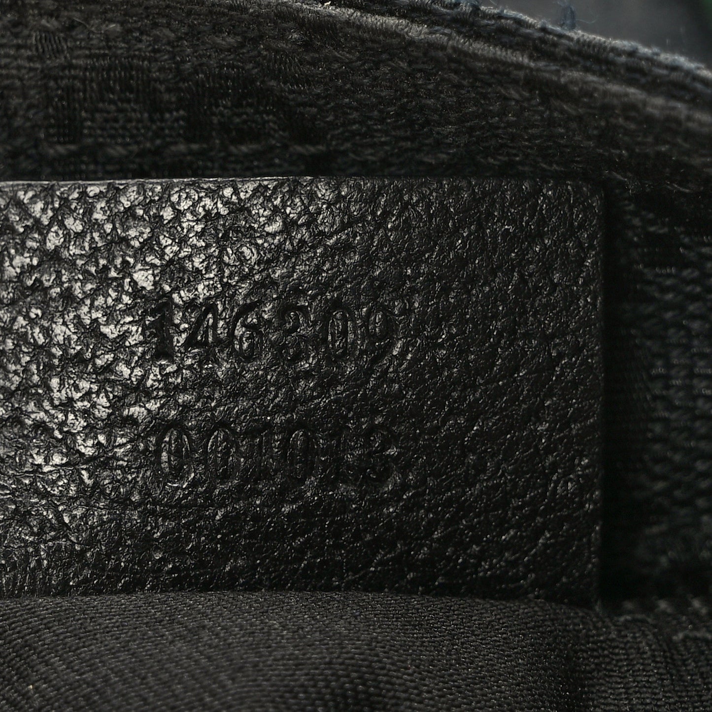 Monogram Web Small Flat Messenger Bag Black