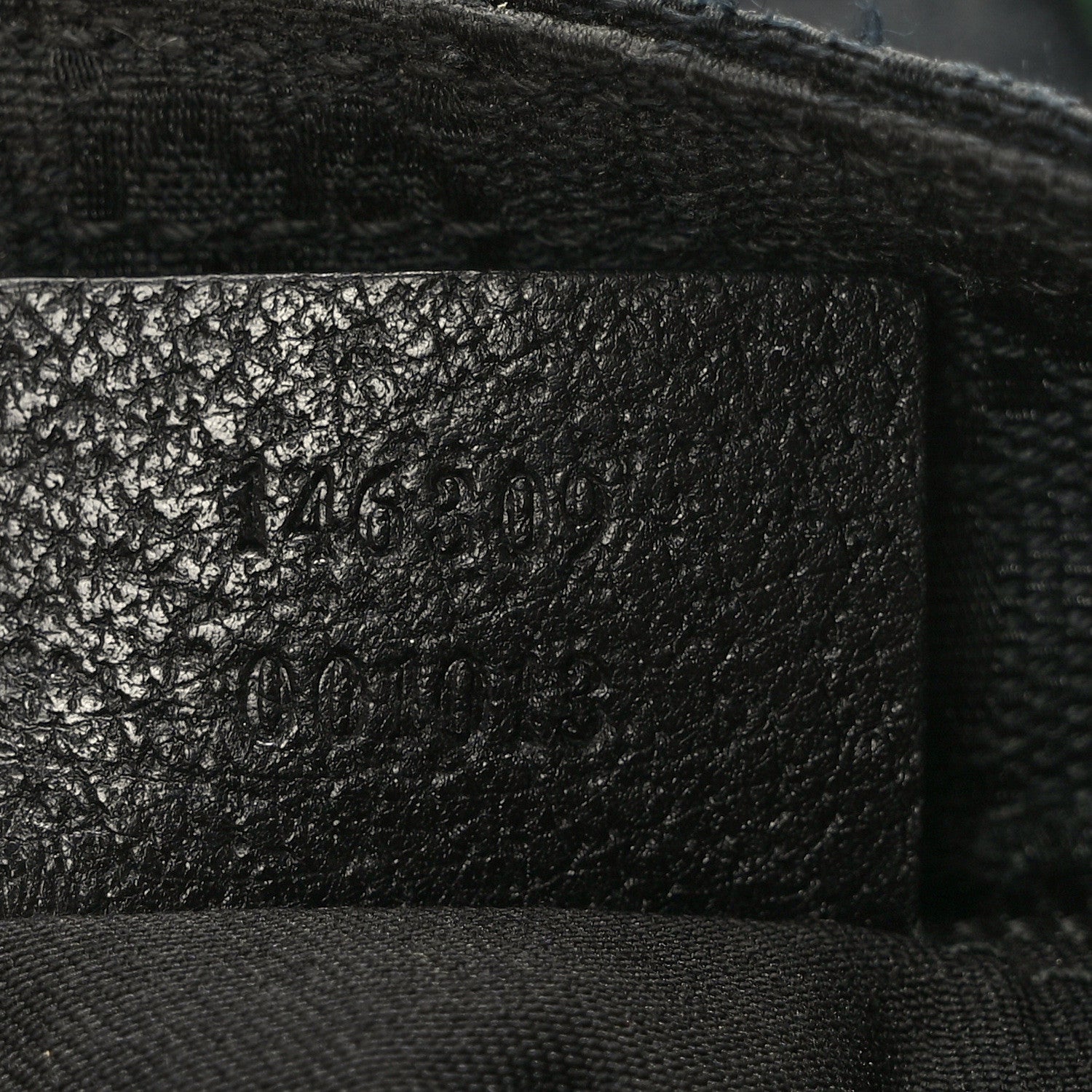 Gucci Monogram Web Small Flat Messenger Bag Black 7 of 9