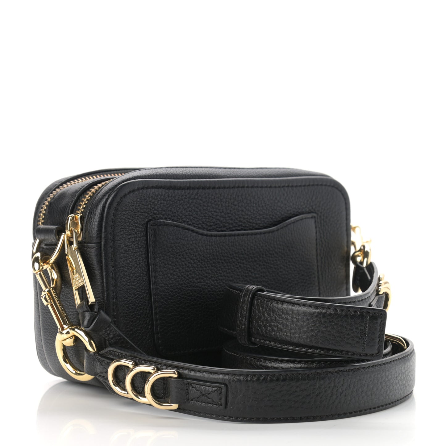 Calfskin Small Snapshot Camera Bag Black