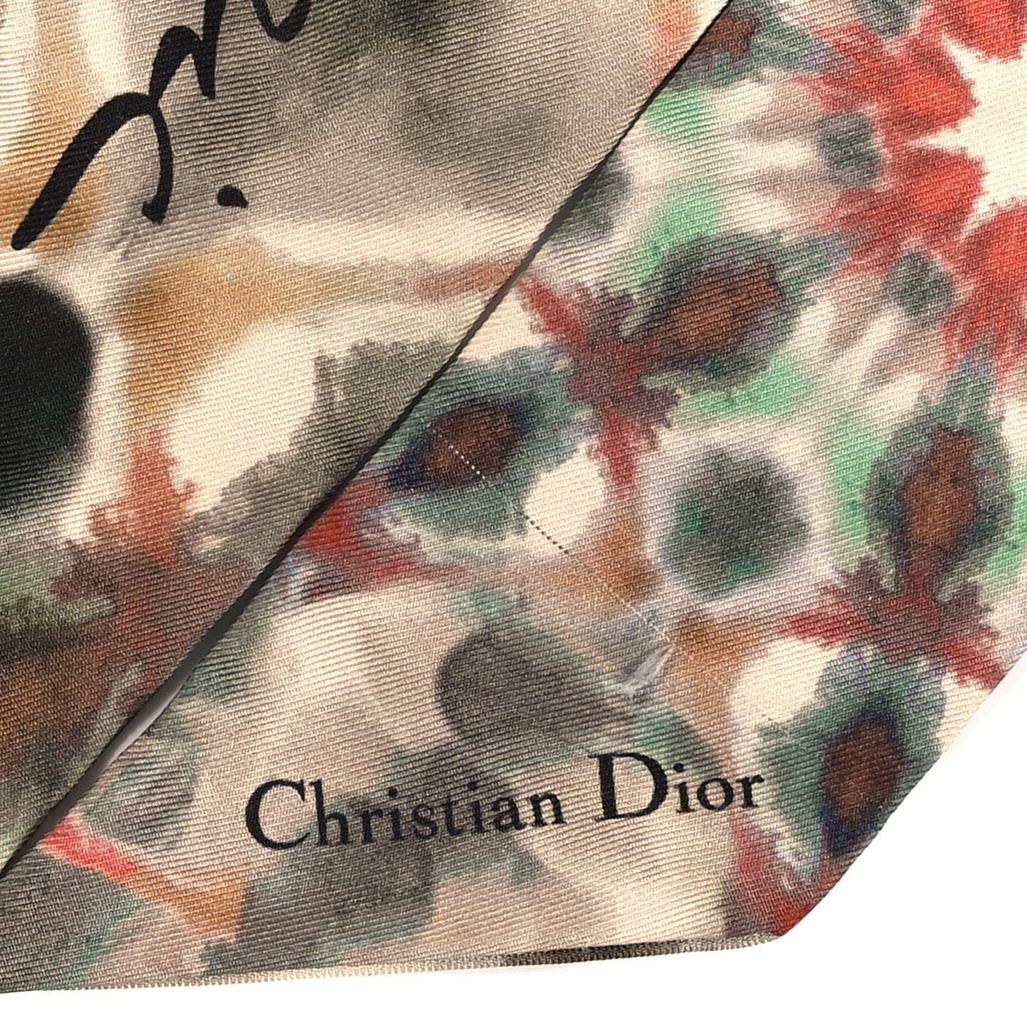 Silk KaleiDiorscopic Mitzah Scarf Deep Amaranth