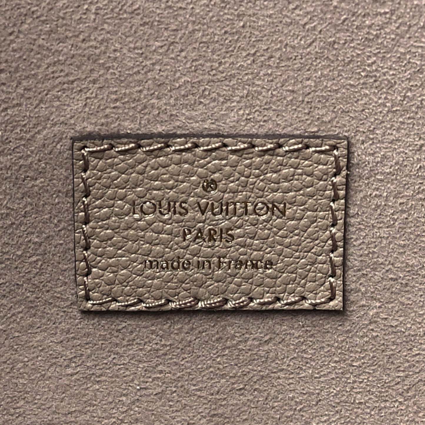 Empreinte Monogram Giant Loop Hobo Dove Gray Cream