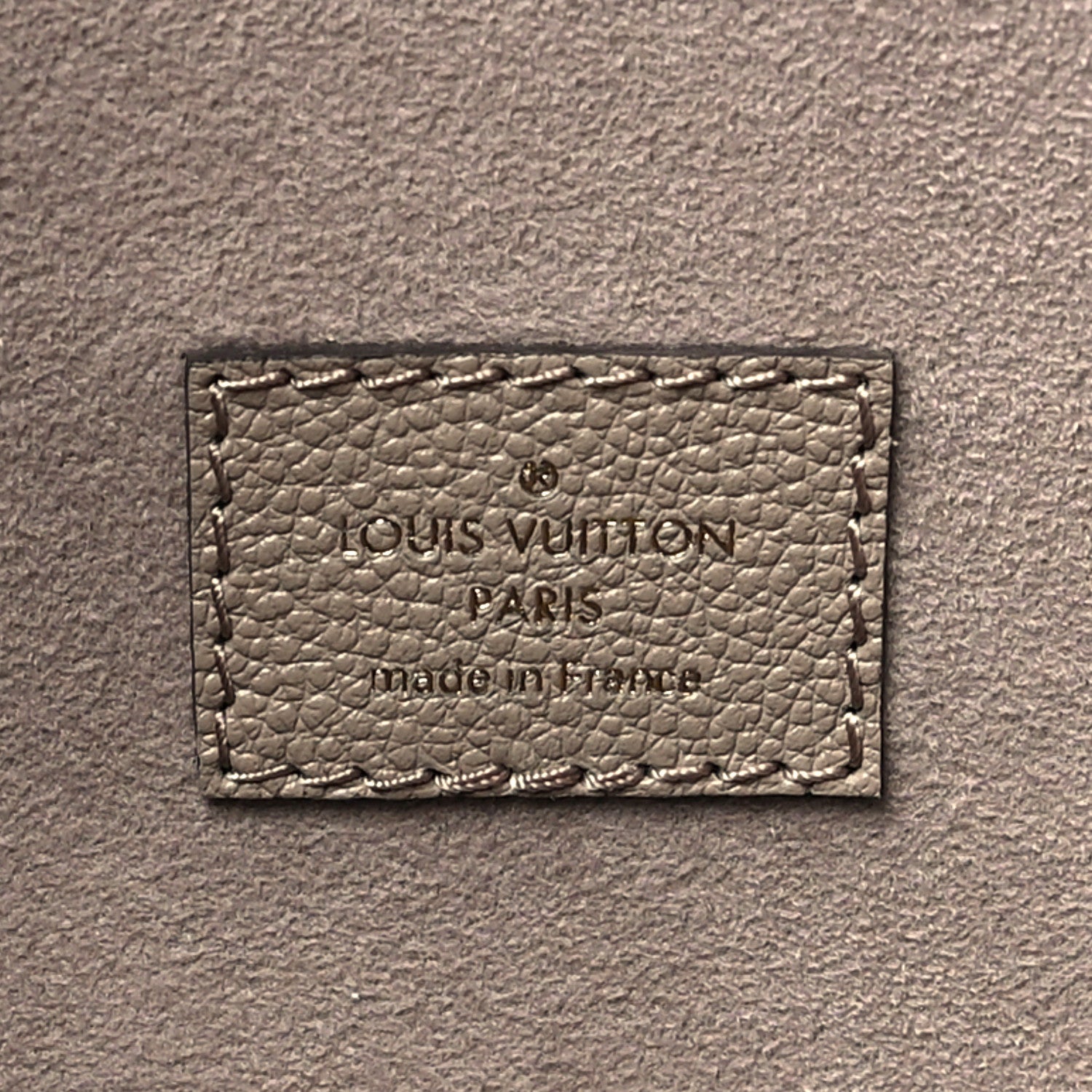 Louis Vuitton Empreinte Monogram Giant Loop Hobo Dove Gray Cream 7 of 10