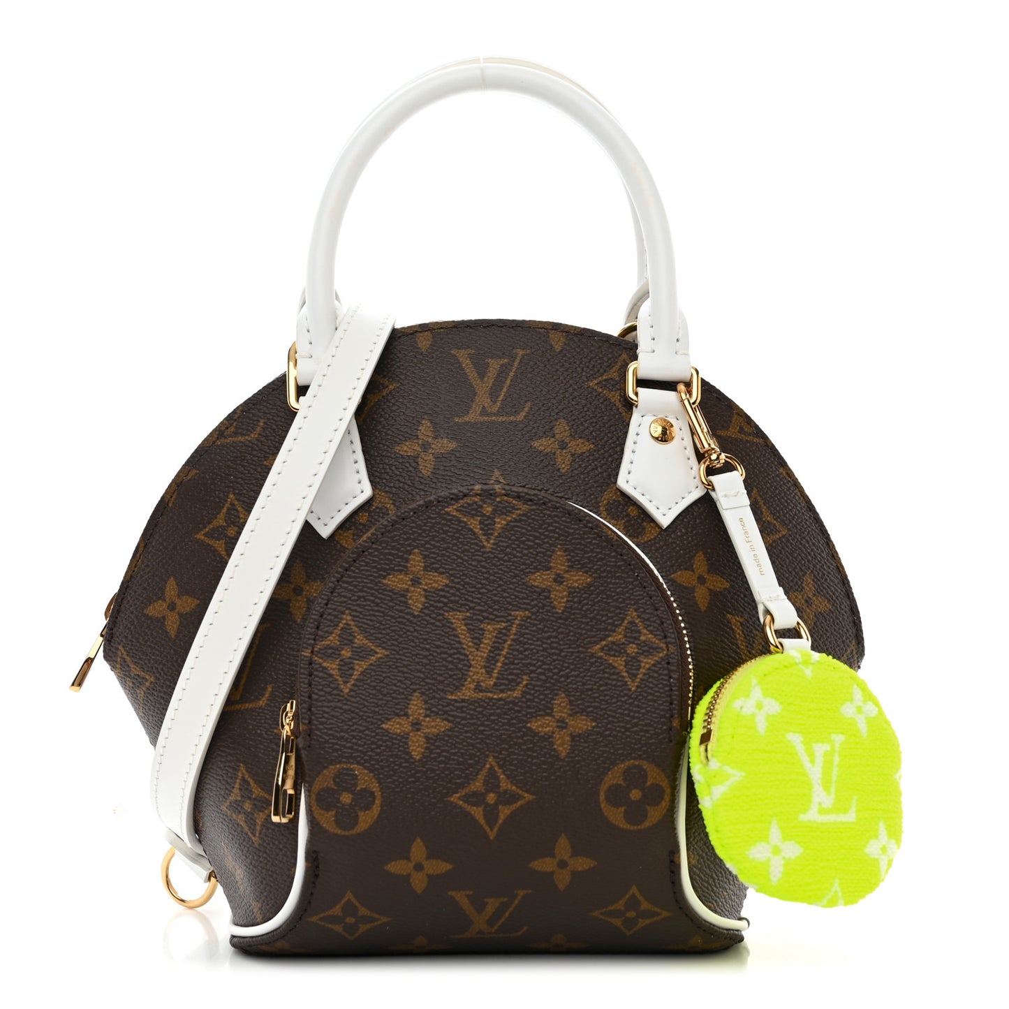 Monogram LV Match Ellipse BB White