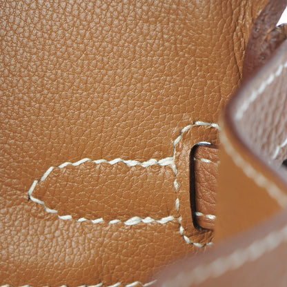 Hermes Togo Birkin 25 Gold 22 of 34