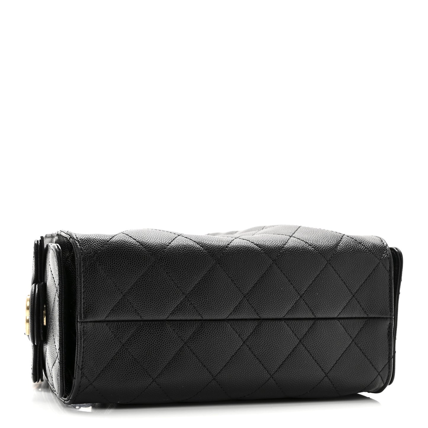 Caviar Quilted Mini Chanel 25 Handbag Black