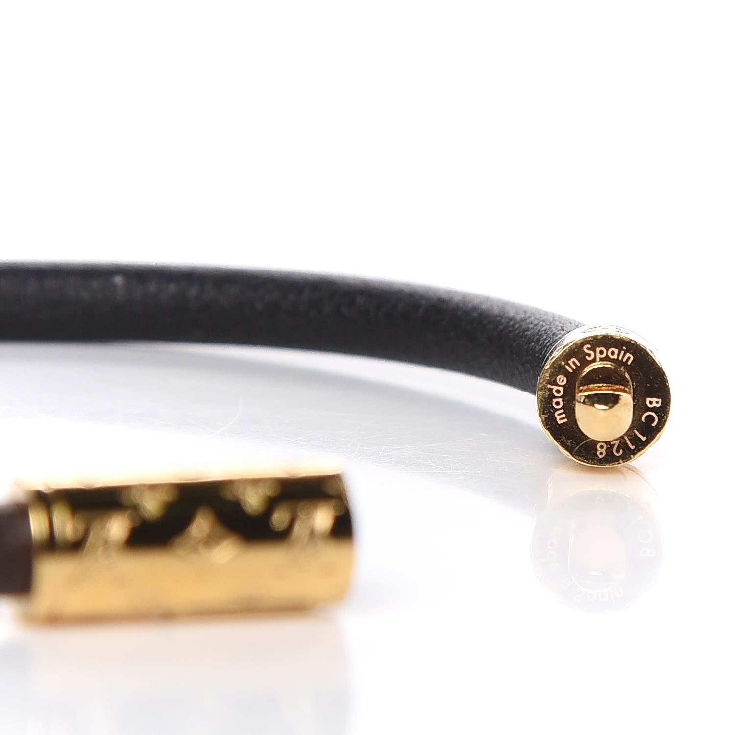 Louis Vuitton Monogram Daily Confidential Bracelet 17 Black 4 of 5