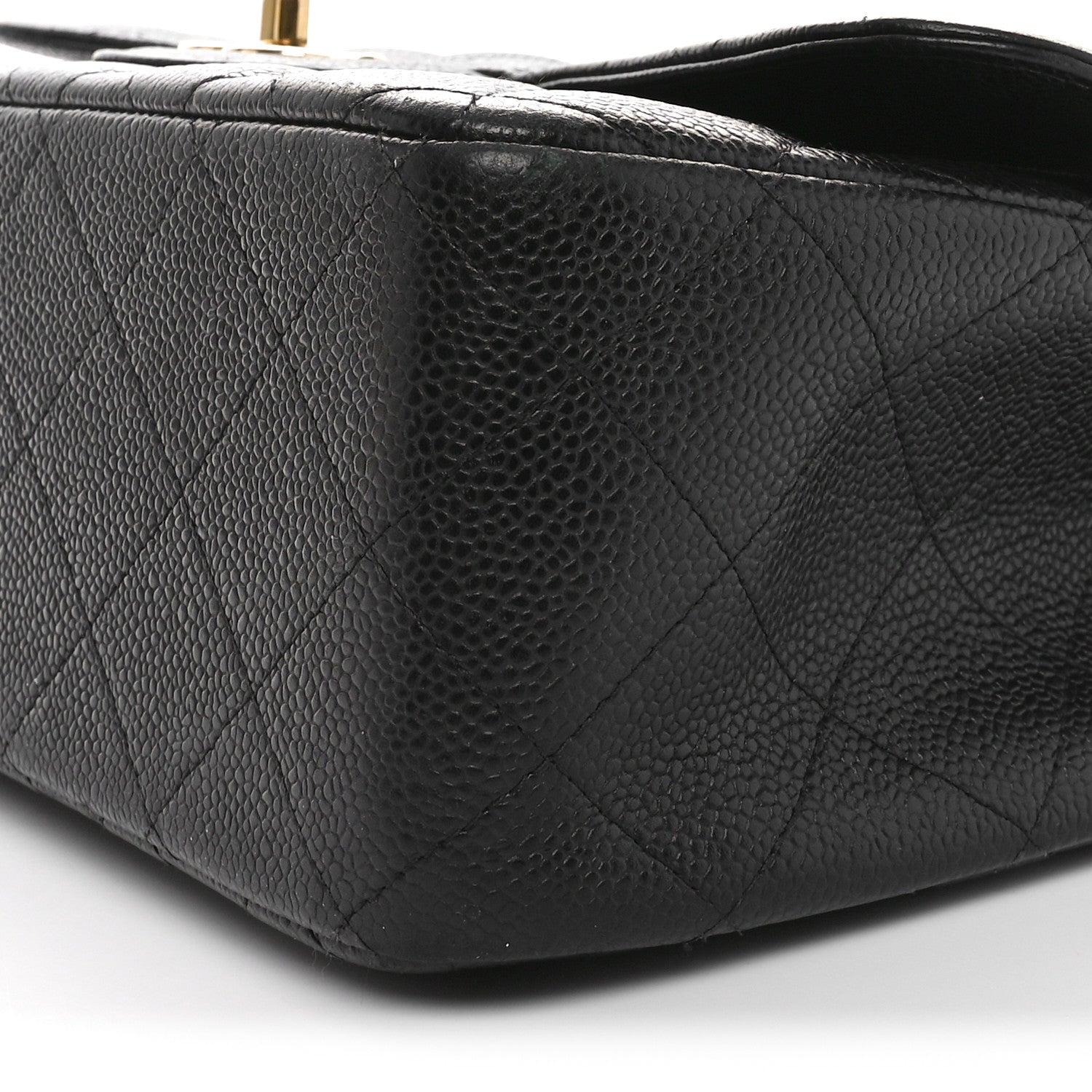 Chanel Caviar Quilted Jumbo Double Flap Black 10 of 12